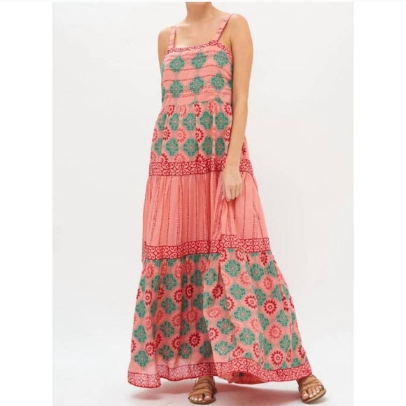 OLIPHANT Phoenix Rose Maxi dress Tuckernuck - Picture 3 of 6
